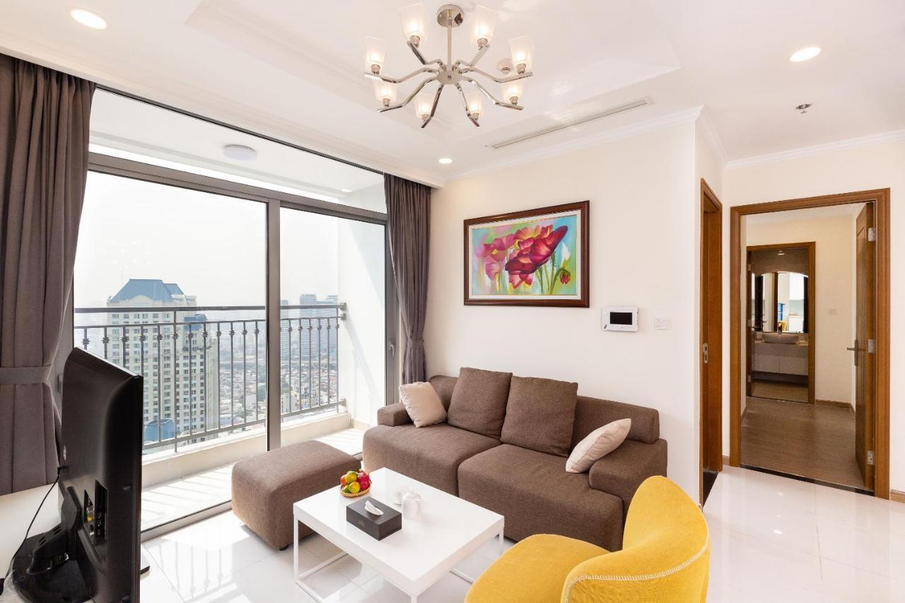 Hoasun Boutique Apartment - Vinhomes Central Park Ho Si Minh-város Kültér fotó