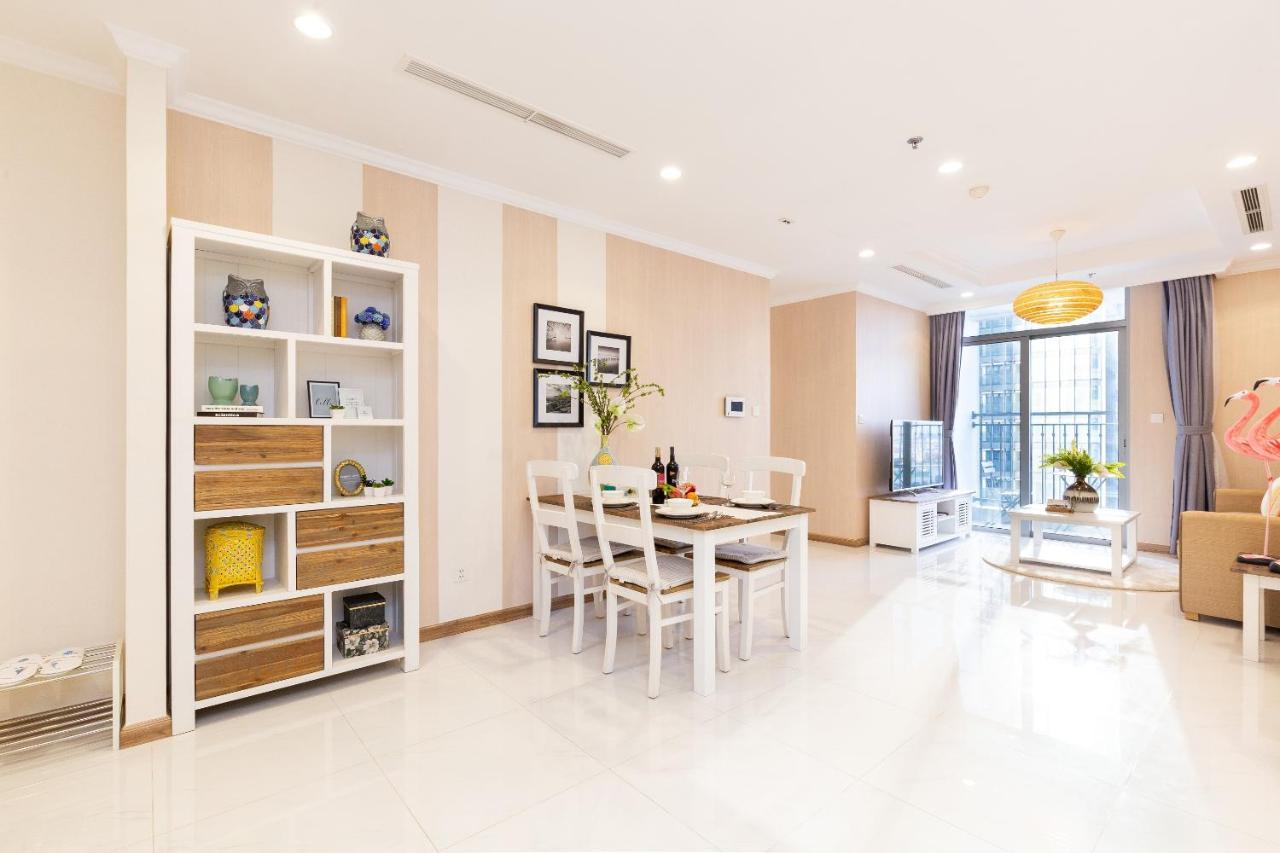 Hoasun Boutique Apartment - Vinhomes Central Park Ho Si Minh-város Kültér fotó