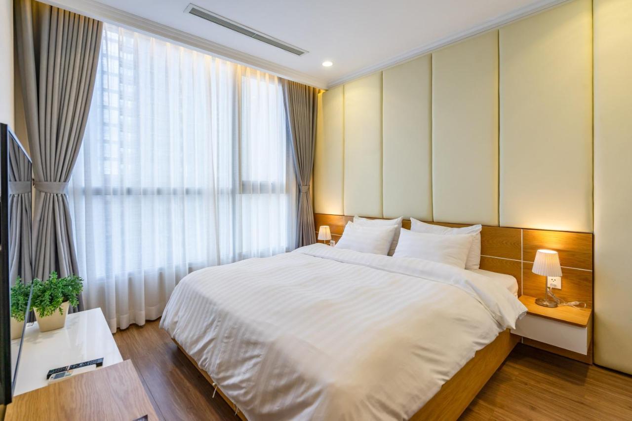 Hoasun Boutique Apartment - Vinhomes Central Park Ho Si Minh-város Kültér fotó